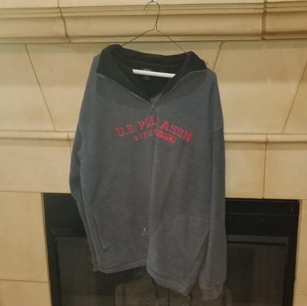 Grey Hoodless Mens Coat